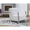 Divani Casa Bison Lounge Chair - White - VIG-VG2T0729-WHT