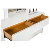 Modrest Ancona Italian Modern White Dresser - 3 Drawers, White - VIG-VGACANCONA-DSR-WHT