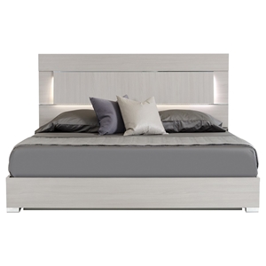 Modrest Ethan Italian Modern Platform Bed - Gray 