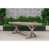 Renava Sonoma 7 Pieces Outdoor Dining Table Set - Gray - VIG-VGATRADS-031