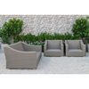 Renava Palisades 4 Pieces Outdoor Wicker Sofa Set - Beige - VIG-VGATRASF-125