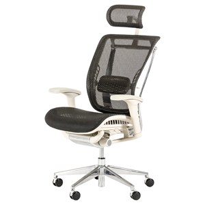 Modrest Bryant Modern Office Chair - Adjustable Height, Black 