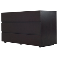 Modrest Logan Dresser - Wenge, 3 Drawers