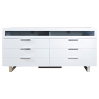 Modrest Dylan Modern Dresser - White