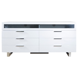 Modrest Dylan Modern Dresser - White 