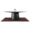 Modrest Stepford Oval Dining Table - Wenge - VIG-VGBBMD510-WNG