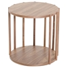 Modrest Lark Modern Round End Table - Walnut - VIG-VGBBMT1403A