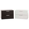 Modrest Lauren Modern Nightstand - 2 Drawers, Wenge - VIG-VGBBRMD321NS-WGE