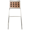 Modrest Bailey Modern Bar Stool - Black and Walnut - VIG-VGBG1415-BS-BLK