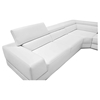 Divani Casa Pella Bonded Leather Sectional Sofa - White - VIG-VGCA5106-BL-WHT