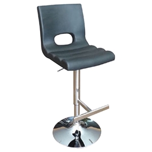 Modrest Lauda Modern Bar Stool - Black 