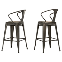 Modrest Ned Bar Stool - Gray