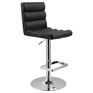 Modrest Barstool - Chrome Base, Swivel, Adjustable 