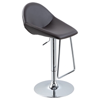 Modrest Mel Bar Stool - Brown, Swivel, Adjustable