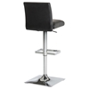 Modrest Marnice Bar Stool - Black, Swivel, Adjustable Height - VIG-VGCBT1172-BLK