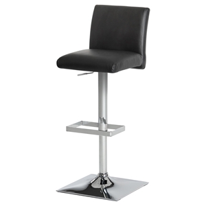 Modrest Marnice Bar Stool - Black, Swivel, Adjustable Height 