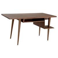 Modrest Codex Modern Office Desk - Tobacco