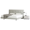 Modrest Hera 2 Pieces Modern Leatherette Bedroom Set - Gray - VIG-VGCNHERA-BED-SET