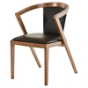 Modrest Gregor Modern Dining Chair - Black, White - VIG-VGCSCH-16067-BLK