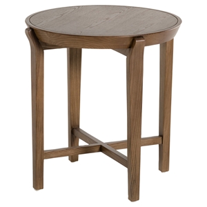 Modrest Olenna Modern Side Table - Walnut 