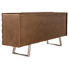 Modrest Finley Modern Buffet - Walnut - VIG-VGCSSB-16050