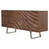 Modrest Finley Modern Buffet - Walnut - VIG-VGCSSB-16050