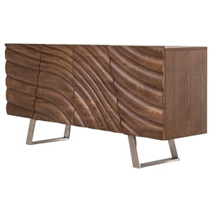 Modrest Finley Modern Buffet - Walnut 