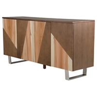 Modrest Byron Modern Buffet - Walnut