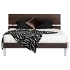 Modrest Bravo Modern Platform Bed - Wenge - VIG-VGDEB1003-WGE