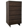 Modrest Selma Chest - Dark Oak, 5 Drawers - VIG-VGEDBB08002