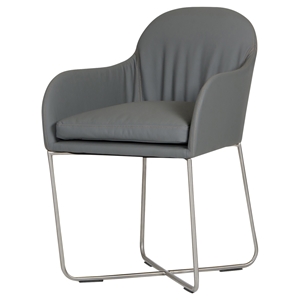 Modrest Sweeny Dining Chair - Gray 