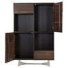 Modrest Wharton Tall Buffet - Dark Oak - VIG-VGEDPOH100109