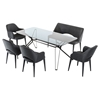 Modrest Synergy Dining Table - Black - VIG-VGEUMC-6112DT