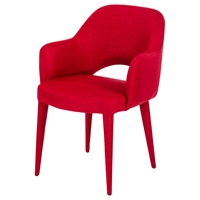 Modrest Williamette Dining Chair - Red