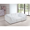 Divani Casa Sectional Sofa - White, Tufted - VIG-VGEV207-WHT