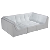 Divani Casa Sectional Sofa - White, Tufted - VIG-VGEV207-WHT