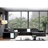 Divani Casa Polaris Bonded Leather Sectional Sofa - Black - VIG-VGEV5022-BND-BLK