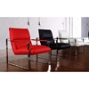 Divani Casa Dunn Lounge Chair - Red - VIG-VGEV791-RED