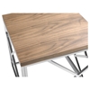 Modrest Jayton Modern Square End Table - Walnut - VIG-VGEWF1173-1CA