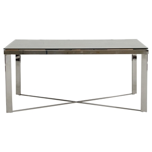 Modrest Santiago Rectangular Dining Table - Gray 