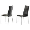 Modrest Libby Modern Leatherette Dining Chair - Black (Set of 2) - VIG-VGEWF3195AA-BLK