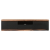 Modrest Norse Modern TV Stand - Brown and Black - VIG-VGEWF6096AA