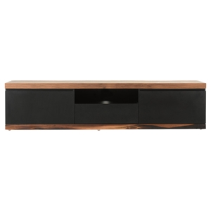 Modrest Norse Modern TV Stand - Brown and Black 