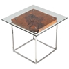 Modrest Renton End Table - Walnut - VIG-VGEWNT101