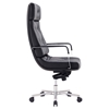 Modrest Forbes High-Back Office Chair - Black - VIG-VGFUF133-BLK