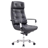 Modrest Forbes High-Back Office Chair - Black - VIG-VGFUF133-BLK