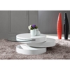 Modrest Tier Swivel Coffee Table - White - VIG-VGGU2668CT-1