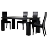 Modrest Escape 5 Pieces Dining Set - Black - VIG-VGGU-SET