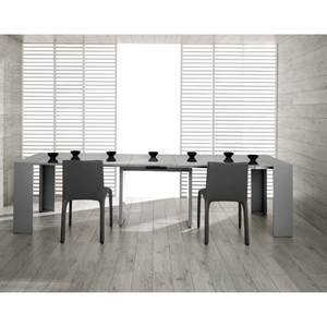 Modrest Morph Compact Extendable Dining Table - Gray 