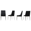 Modrest Harlow & Wesley 10 Pieces Modern Dining Set - Black - VIG-VGGUHARLOW-SET